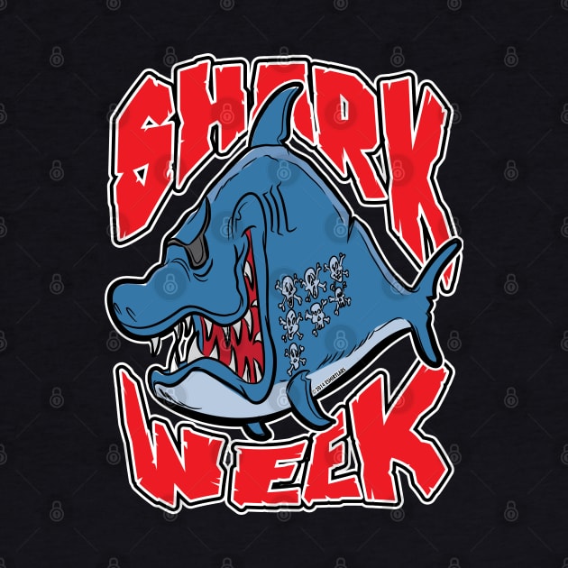 Pirate Shark Week by eShirtLabs